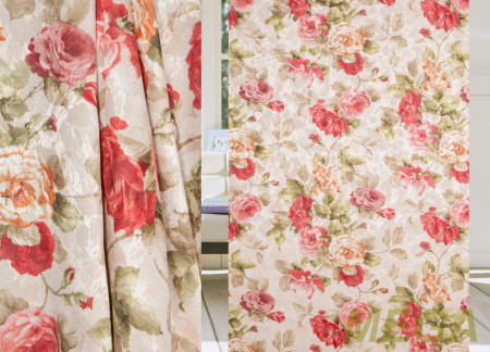 Ткани портьерные Печать Жаккард GL PP1118-2/150 P Pech