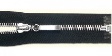 Молния металл никель Т-8 1 замок Разъемная 65см в Санкт-Петербурге