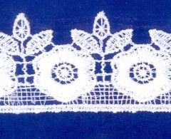 Кружево № 3500395 шир 35мм(уп.9м)