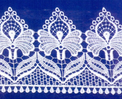 Кружево № 10001412 шир 100мм (уп.9м)