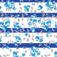 Полотно трикотажное Кулирка 30/1 набивная в рулоне  в Санкт-Петербурге