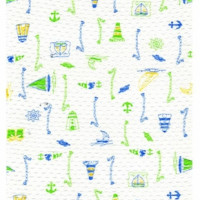 Полотно трикотажное Кулирка 30/1 набивная в рулоне  в Санкт-Петербурге